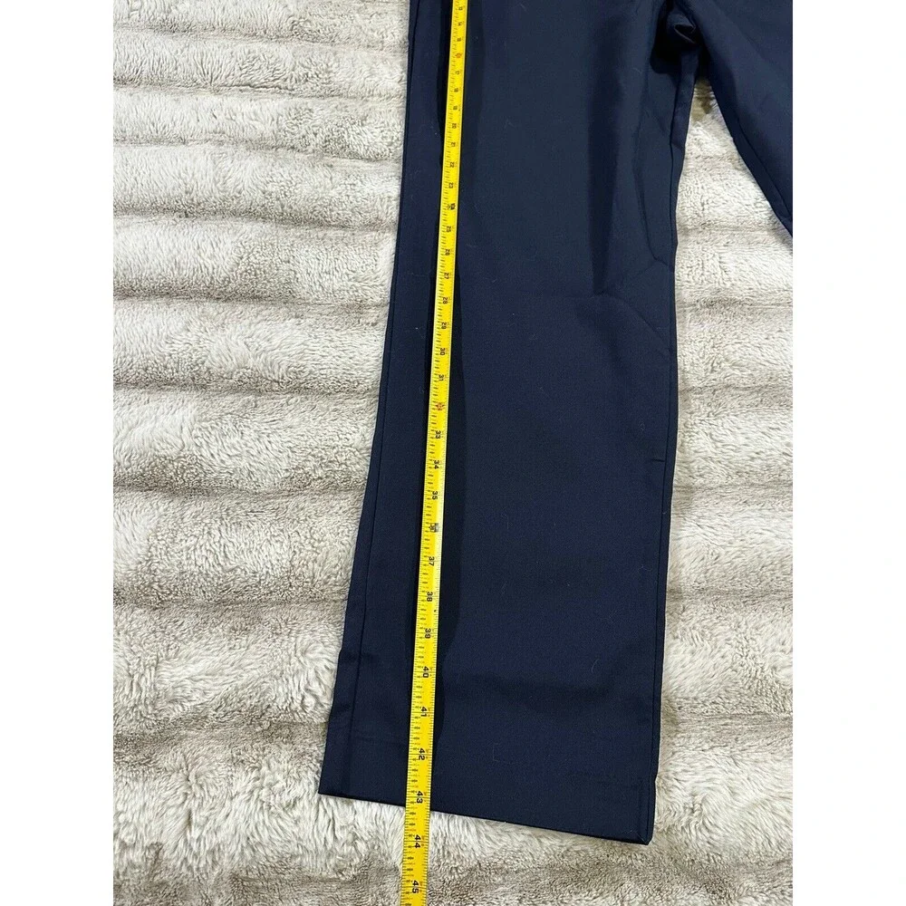CALVIN Klein Men's Straight-Fit Stretch Chino Pants Sky Captain Blue 42W x 32L